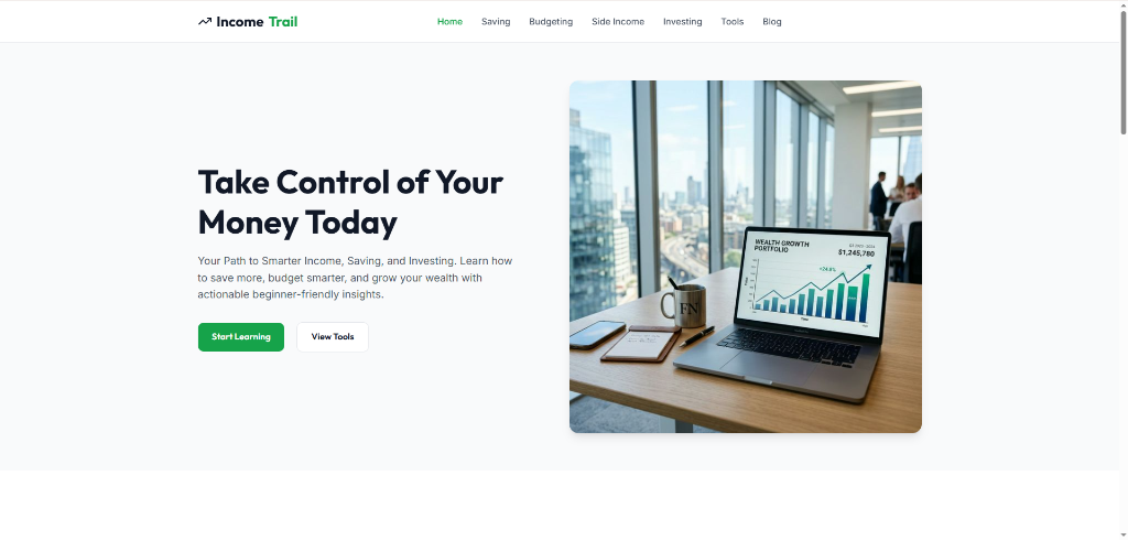 Income Trail Financial Platform